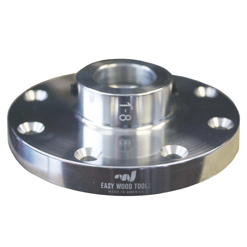 Aluminum Faceplate - Diameter:4"